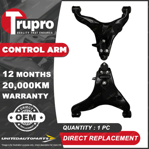 1 Pc Trupro Front Lower LH Control Arm for Mitsubishi Triton ML MN Diesel 06-15