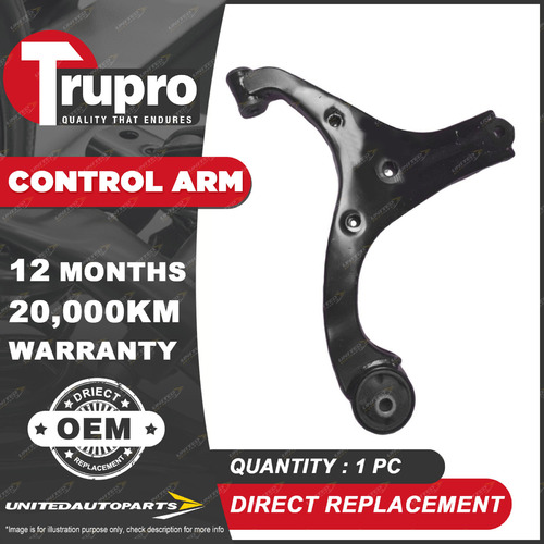 1 Pc Trupro Front Lower RH Control Arm for Hyundai Accent MC 1.6 Hatch Sedan