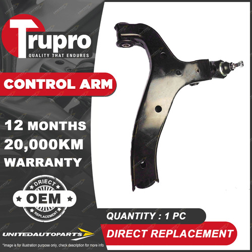 1 x Trupro Front Lower LH Control Arm for Volkswagen Amarok 2H 2.0L Cab Wellside