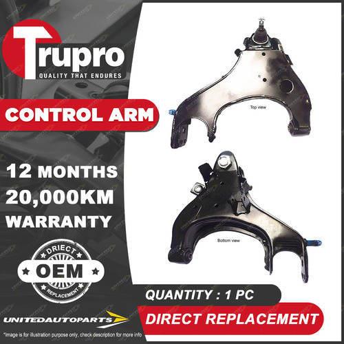 1 Pc Trupro Front Lower RH Control Arm for Nissan Navara D22 Diesel Cab Ute