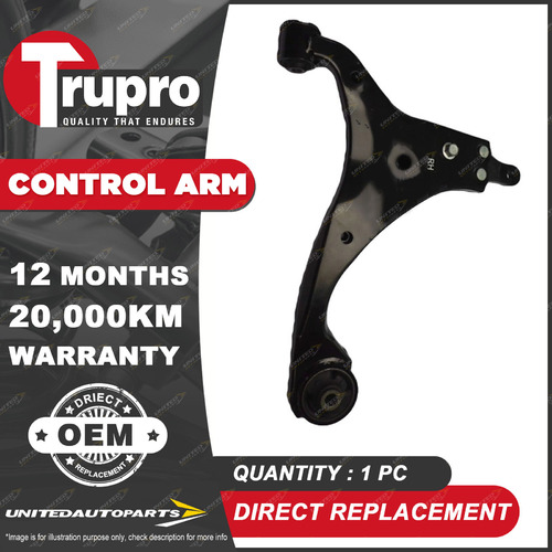 1 Pc Trupro Front Lower RH Control Arm for Hyundai I30 FD 1.6 2.0L Hatch Wagon