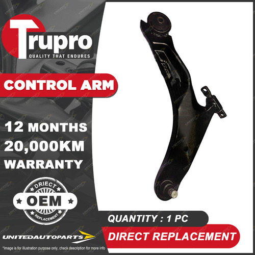 1 Pc Trupro Front Lower RH Control Arm for Hyundai Santa FE SM 2.0 2.4 2.7L SUV