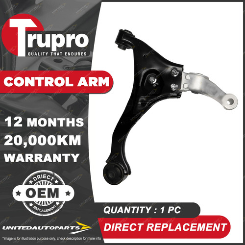 1 Pc Trupro Front Lower LH Control Arm for Hyundai Grandeur TG Sonata NF Sedan