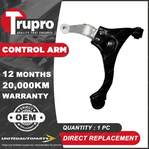 1 Pc Trupro Front Lower RH Control Arm for Hyundai Grandeur TG Sonata NF Sedan