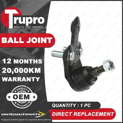 1 Pc Trupro Front Lower RH Ball Joint for Toyota Kluger GSU40 GSU45 2007-2014