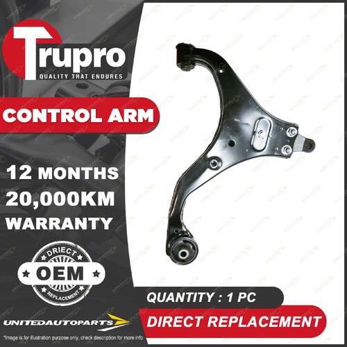 1 Pc Trupro Front Lower RH Control Arm for Hyundai Tucson JM 2.0L 2.7L 2004-2010