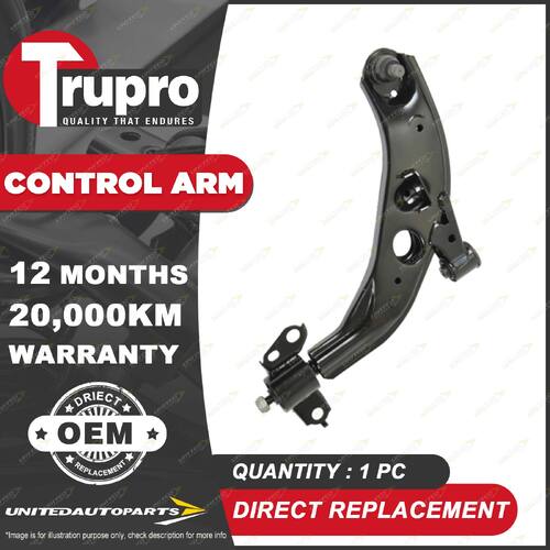 1 Pc Trupro Front Lower LH Control Arm for Mazda 626 GD 2.2L I4 12V 1987-1997