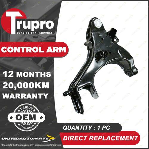 1x Trupro Front Lower LH Control Arm for Nissan Navara D22 Cab Utility 1997-2015