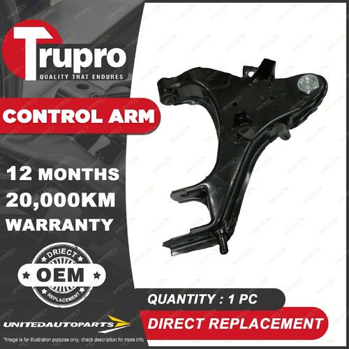 1x Trupro Front Lower RH Control Arm for Nissan Navara D22 Cab Utility 1997-2015