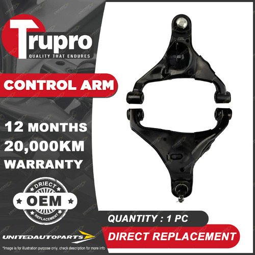 1 Pc Trupro Front Lower RH Control Arm for Ford Everest UA 3.2L SUV 2015 - 0n