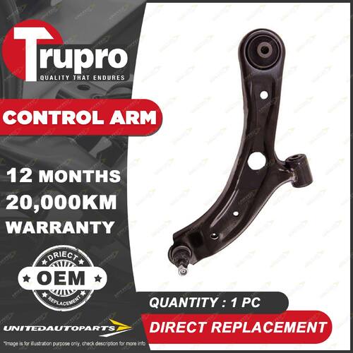 1 Pc Trupro Front Lower RH Control Arm for Suzuki Swift FZ ZC32S ZC82S 1.4L 1.6L