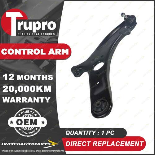 1 Pc Trupro Front Lower RH Control Arm for Hyundai Accent RB 1.4L 1.6L 2011-On