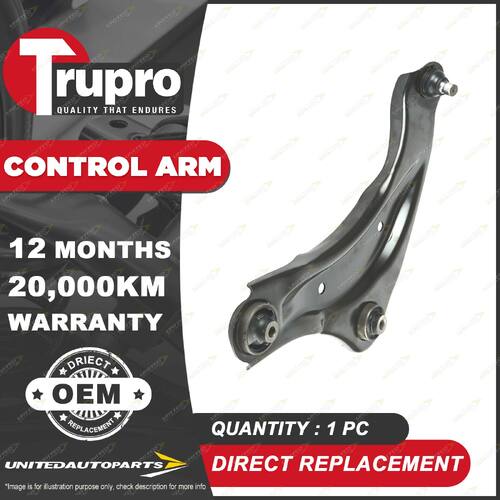 1 Pc Trupro Front Lower LH Control Arm for Nissan Juke F15 1.2L 1.6L 2012 - On