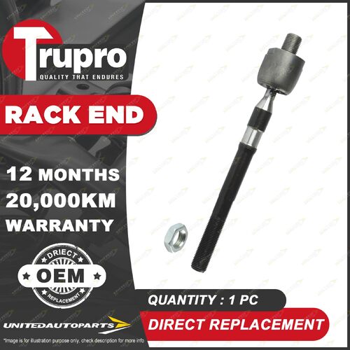 1 Pc Trupro Rack End for Kia Rio UB 1.4L 1.6L 79KW 103KW I4 16V 2011-2017