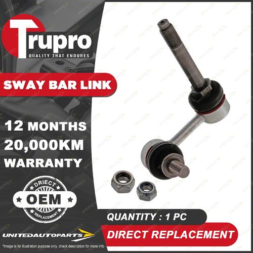 1 Pc Trupro Front LH Sway Bar Link for Nissan 370Z Z34 AAZ34 3.7L Coupe 2010-On