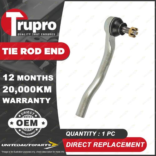 1 Pc Trupro LH Tie Rod End for Honda Civic FK FK2 FK3 FN FN2 1.6 1.8 2.0L 07-17