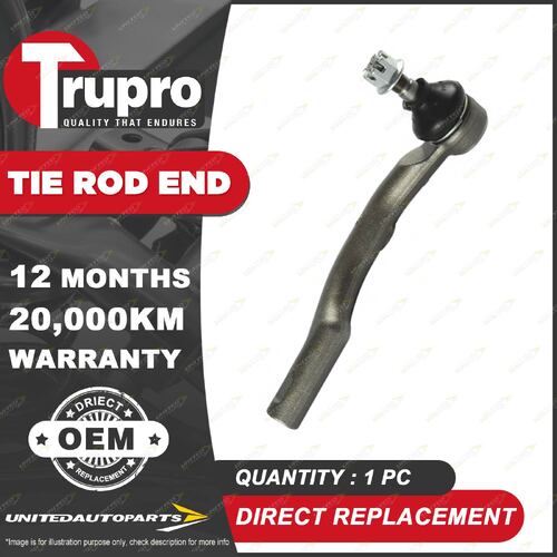 1 Pc Trupro RH Outer Tie Rod End for Mazda 6 GH 2.2L 2.5L FWD 2008-2012