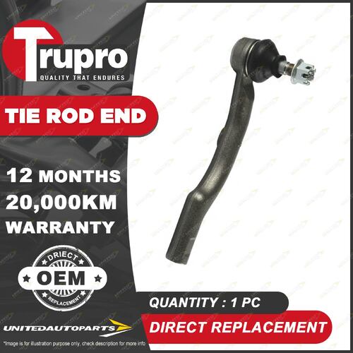 1 Pc Trupro LH Outer Tie Rod End for Mazda 6 GH 2.2L 2.5L FWD 2008-2012