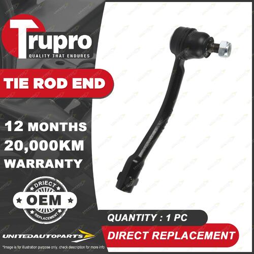 1 Pc Trupro LH Tie Rod End for Kia Rio UB 1.4L 1.6L 79KW 103KW 2011-2017