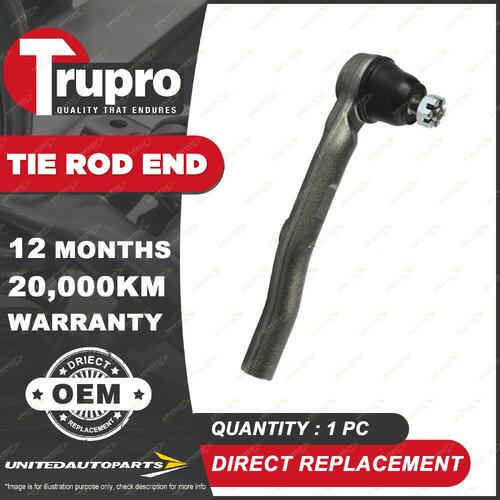 1 Pc Trupro LH Tie Rod End for Honda City GM GM2 GM6 1.5L 88KW Sedan 2009-On