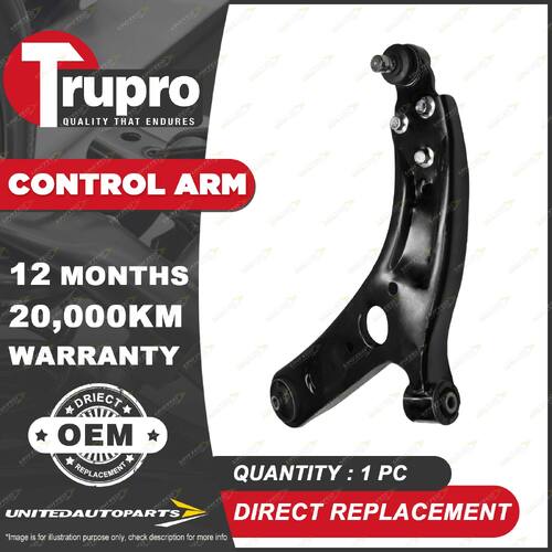 1 x Trupro Front Lower LH Control Arm for Kia Pro Ceed JD Hatchback 1.6L 14-16