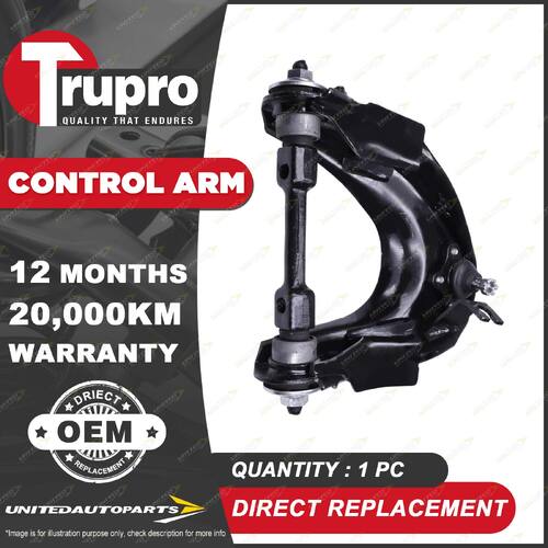 1 x Trupro Front Upper LH Control Arm for Mazda B2500 Bravo UF Utility 1996-1999