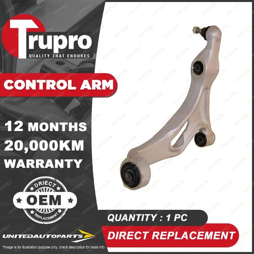 1 x Trupro Front Lower LH Control Arm for Porsche Cayenne 92A 9PA SUV 2003-2018