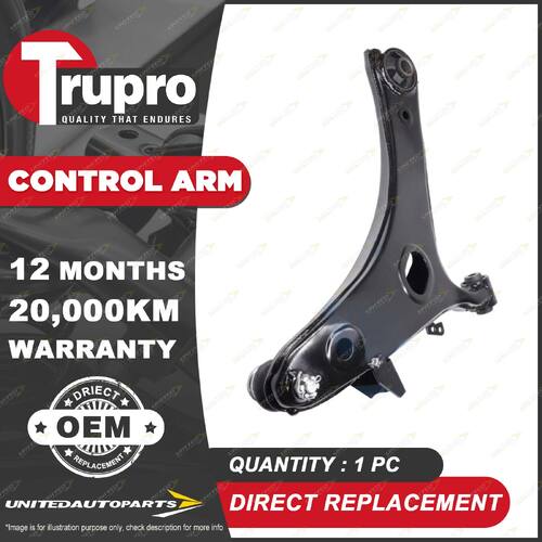 1 x Trupro Front Lower LH Control Arm for Subaru XV GP G23 G33 Wagon 2.0L 11-17