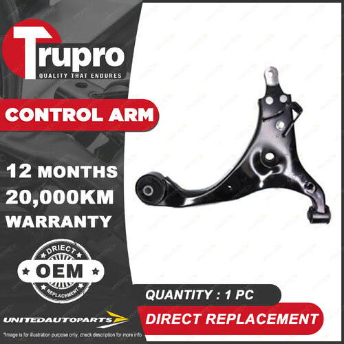 1 Pc Trupro Front Lower RH Control Arm for Kia Cerato Koup Cerato TD 2.0L 08-13