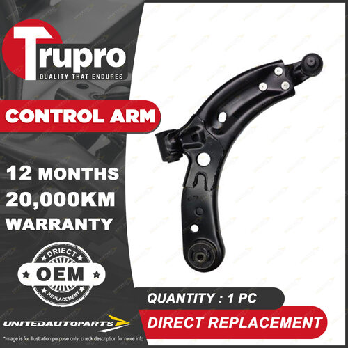 1x Trupro Front Lower RH Control Arm for MG MG3 MGZ ZS ZST Hatch Sedan SUV 11-On