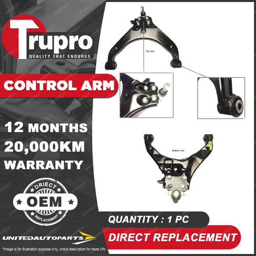 1 Pc Trupro Front Lower LH Control Arm for Holden Colorado RG Diesel 2.5 2.8L