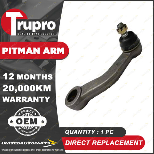 1 Pc Trupro Pitman Arm for Ford Courier PA Utility 1.8L 11/1978-02/1982