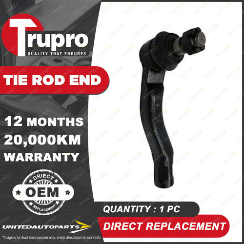 1 Pc Trupro Outer LH Tie Rod End for Toyota Land Cruiser HDJ100 UZJ100 SUV 00-07