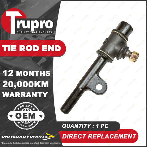 1 Pc Trupro Outer RH Tie Rod End for Toyota Land Cruiser HJ75 HDJ82 Diesel 84-98