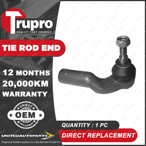 1 Pc Trupro Outer LH Tie Rod End for Ford Focus LT LV LS Hatchback Sedan 05-12