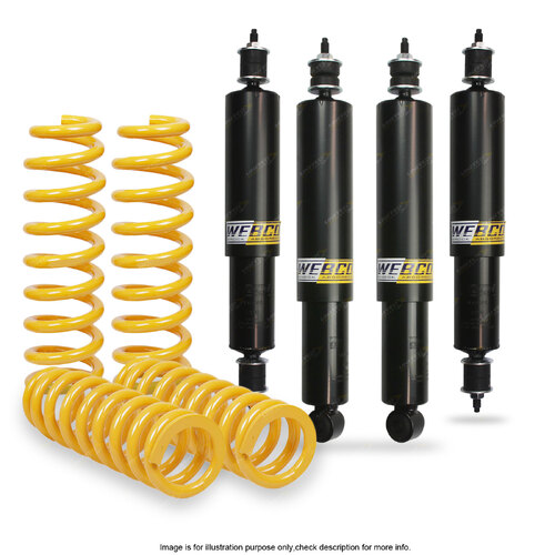 2 Inch 50mm Lift kit Foam Cell Shocks for Toyota Landcruiser HZJ FZJ 80 105