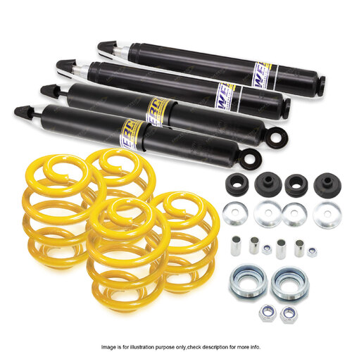 Front Rear Shock Absorbers Super Low Springs for Holden Commodore VG Ute 90-93