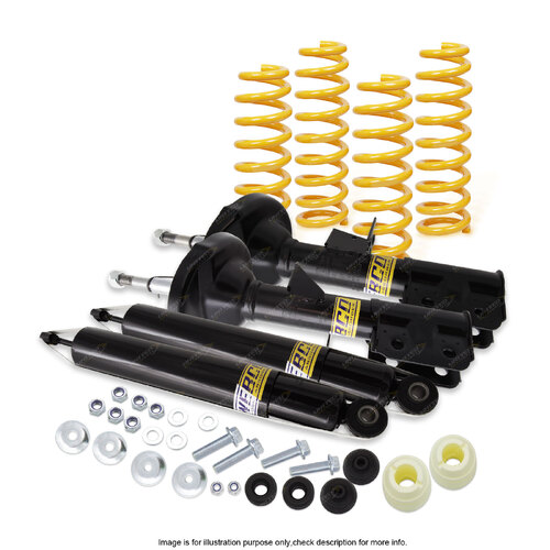 Front Rear Shock Absorbers STD King Springs for Holden Commodore VR VS Sedan IRS