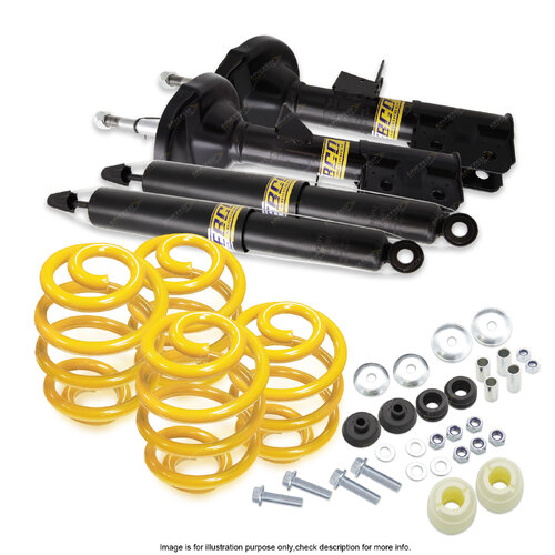 Front Rear Shock Absorbers Lowered Springs for Holden Commodore VR VS Wagon Ute