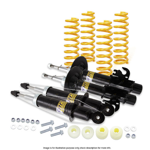 Front Rear Shock Absorbers Raised King Springs for Holden Commodore VE Wagon Ute