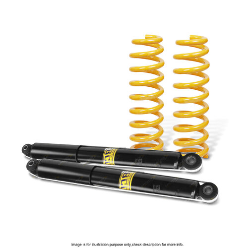 Rear Shock Absorbers Raised King Springs for FORD FALCON & FAIRMONT BA BF FG XT