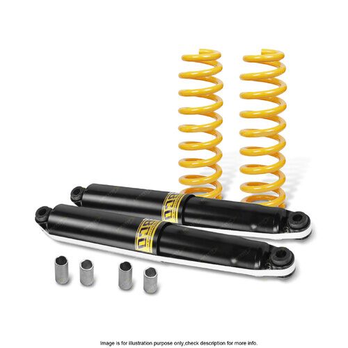 Front Shock Absorbers Raised King Springs for NISSAN PATROL GQ Y60 GU GU2 Y61