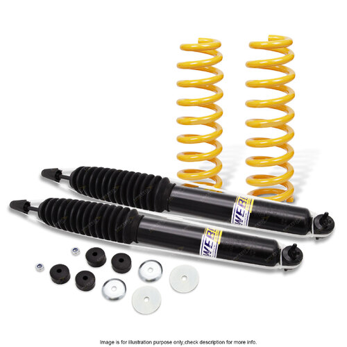 Front Shock Absorbers Raised King Spring for Jeep Grand Cherokee WJ 6/99-5/05