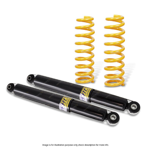 Rear Shock Absorbers Raised King Springs for Jeep Grand Cherokee WH Wagon 05-On