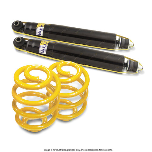 Rear Shock Absorbers Lowered EHD King Spring for Holden Commodore VP VR VS 91-97