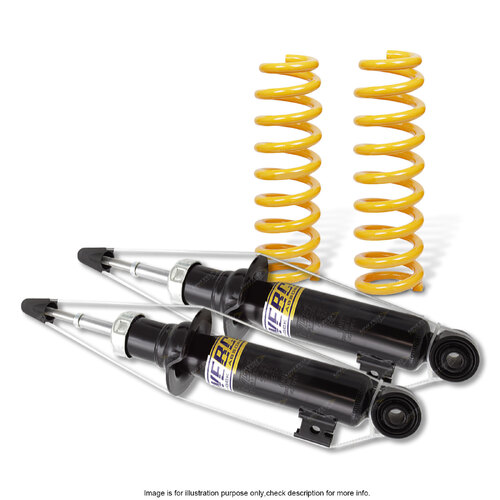 Front Shock Absorbers Raised King Springs for Mitsubishi Pajero Sport 15-On