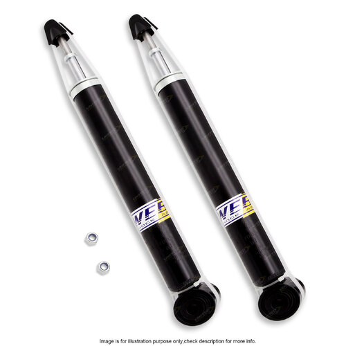 Pair Rear HD Shock Absorbers CT7036 for Toyota Yaris NCP90 91 93 130 131 Prius C