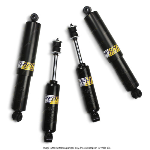 Front + Rear Webco Foam Cell Shock Absorbers for Toyota HIACE LH YH 50 60 70