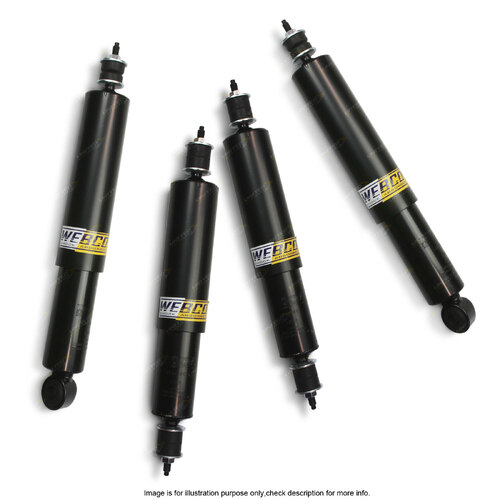 Front + Rear Webco Foam Cell Shock Absorbers for Toyota LANDCRUISER 80 105 90-07