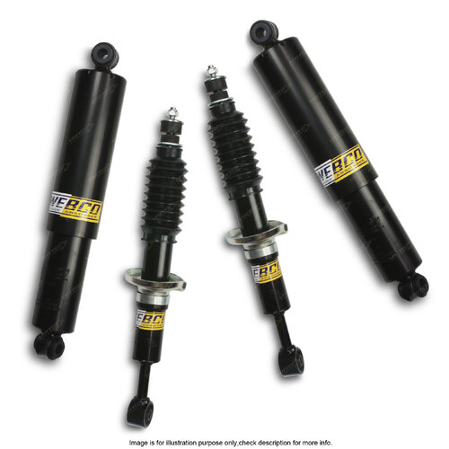 Front + Rear Webco Foam Cell Shock Absorbers for Holden COLORADO RG 12-on